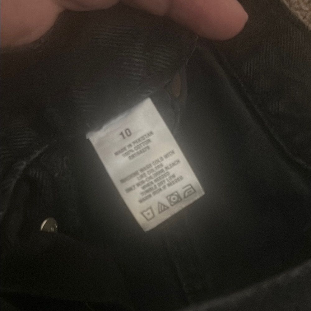 Aeropostale Jean Shorts w Frayed Hem S3 - Picture 4 of 6